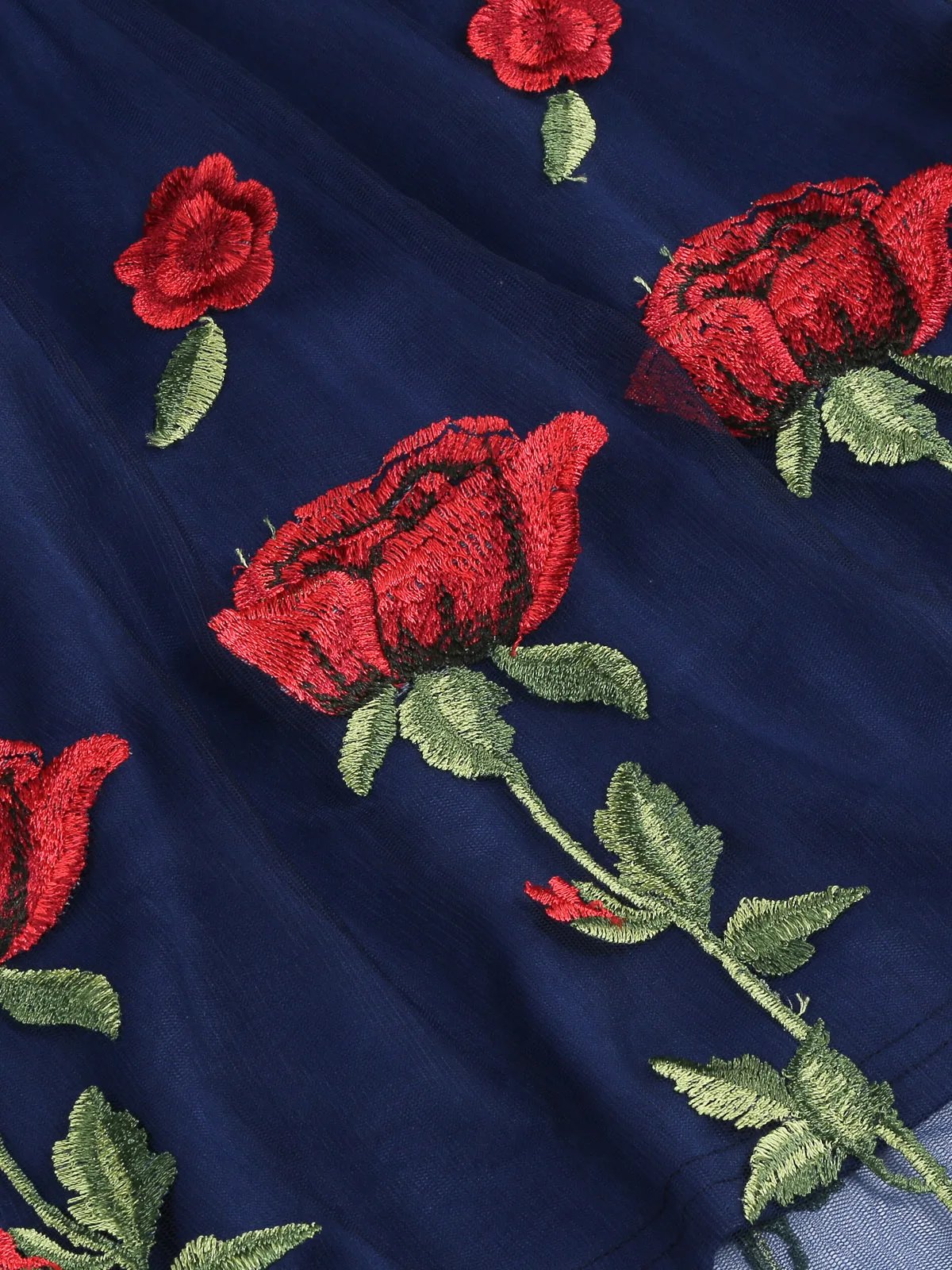 Robe Fleurie Vintage — Élégance Florale en Dentelle - Image 6