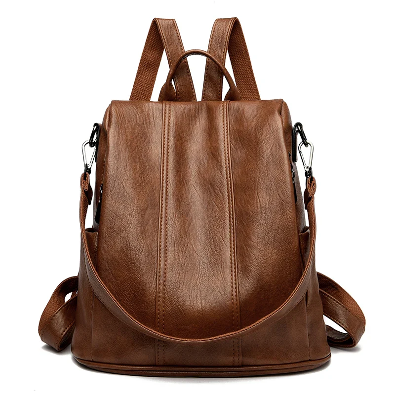 Sac a Dos en Cuir Femme — Vintage Style - Image 12