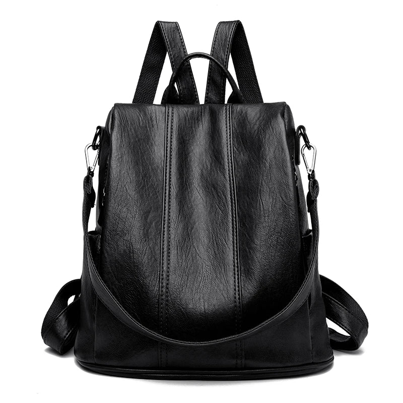 Sac a Dos en Cuir Femme — Vintage Style - Image 9