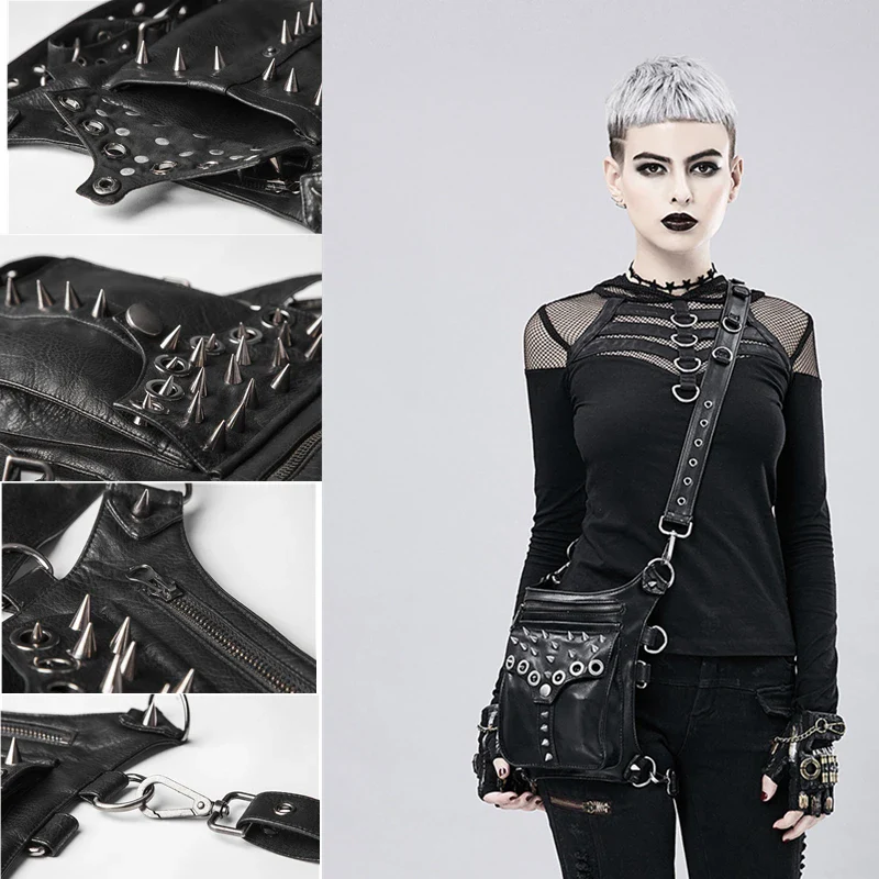 Sac Bandouliere Vintage Cuir — Opéra Rock - Image 2
