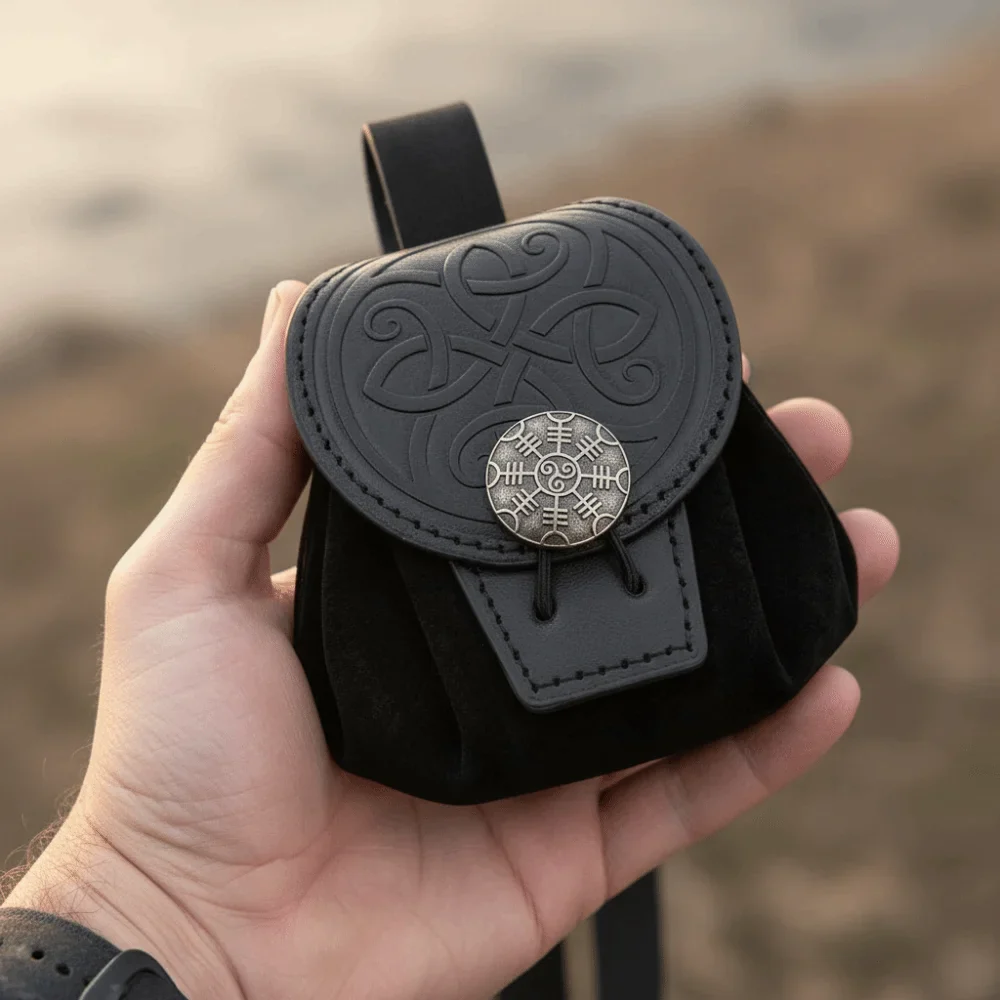 Sac Ceinture Steampunk - Petite Bourse Médiévale - Image 5