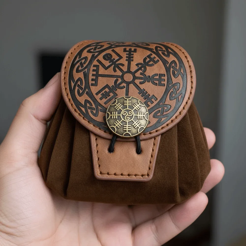 Sac Ceinture Steampunk - Petite Bourse Médiévale - Image 9