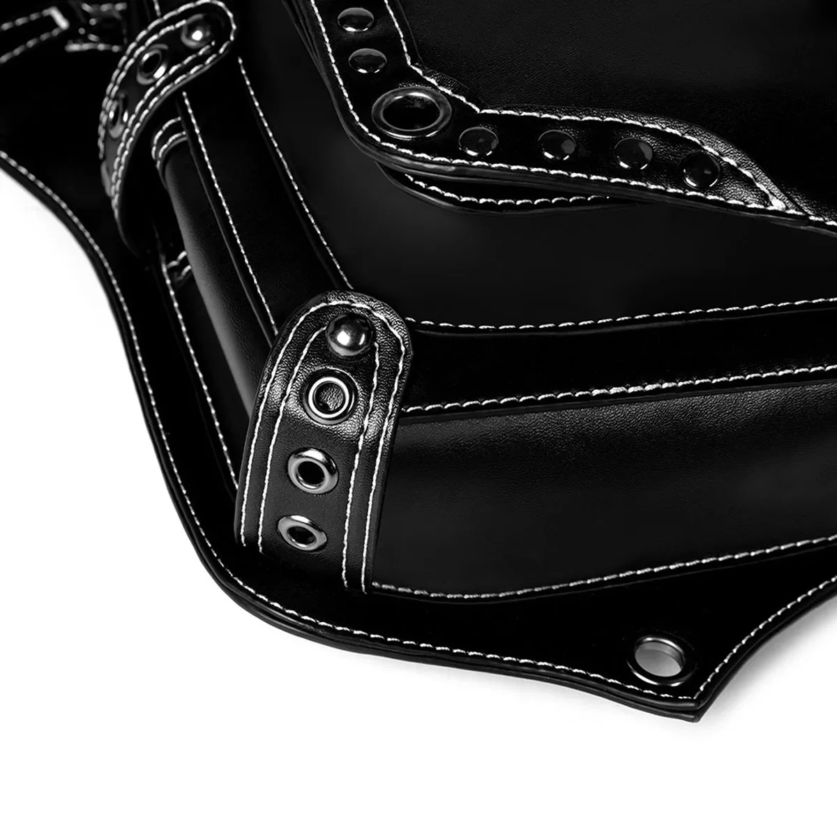 Sac de Jambe Homme Punk - Pochette Moto - Image 11