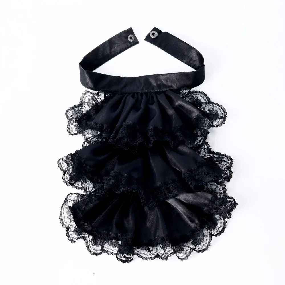 Set Jabot Victorien Femme - Col et Poignets Détachables
