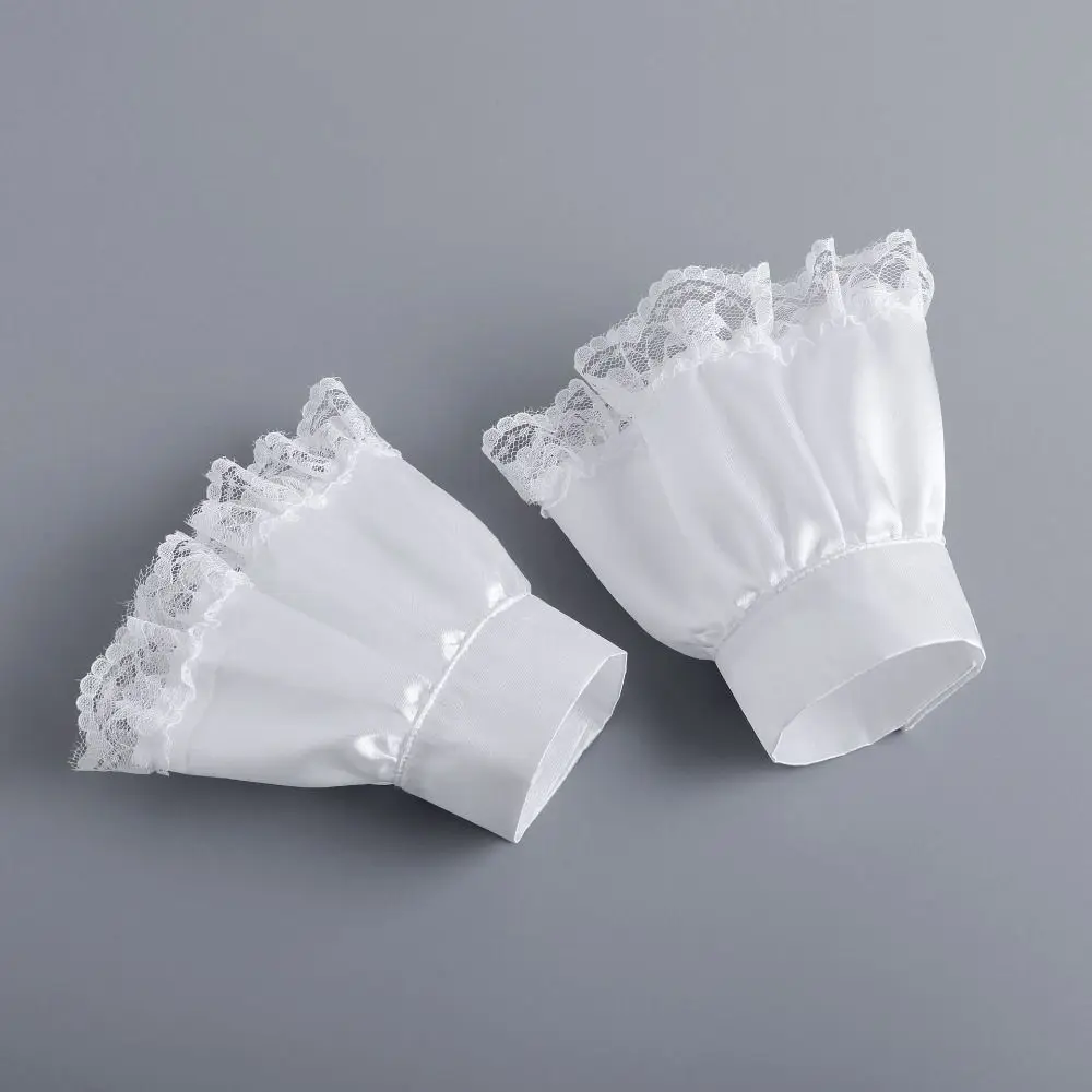 Set Jabot Victorien Femme - Col et Poignets Détachables - Image 13