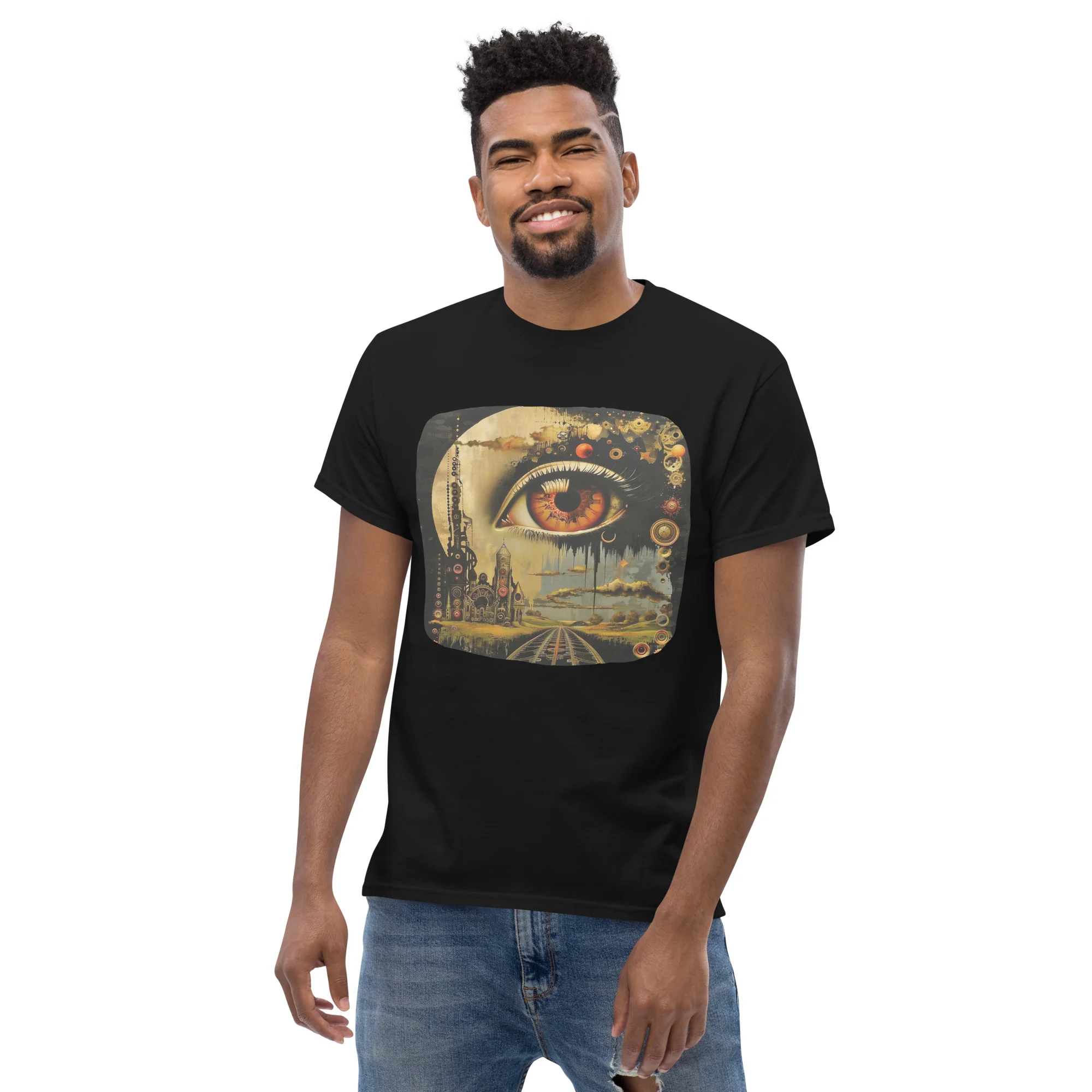 T — shirt Steampunk Artwork - Œil Industriel