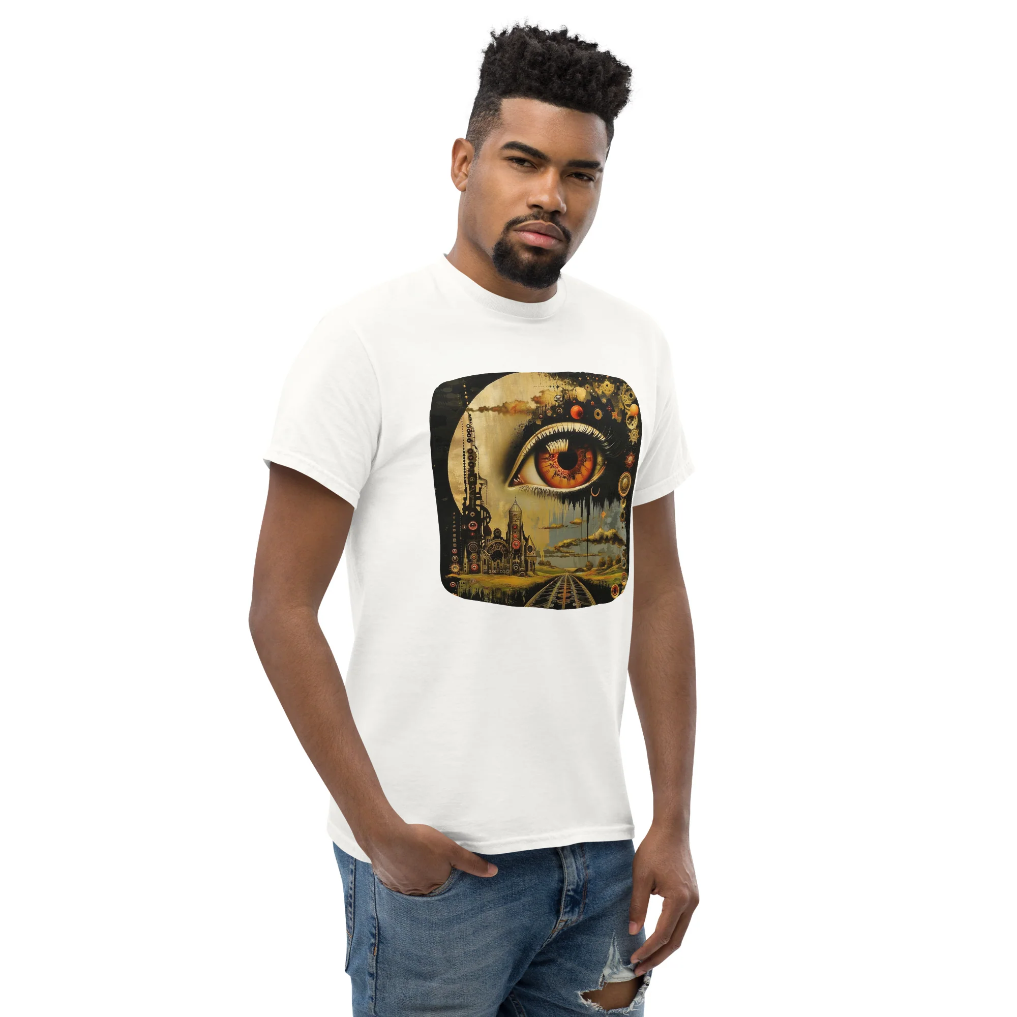 T — shirt Steampunk Artwork - Œil Industriel - Image 32