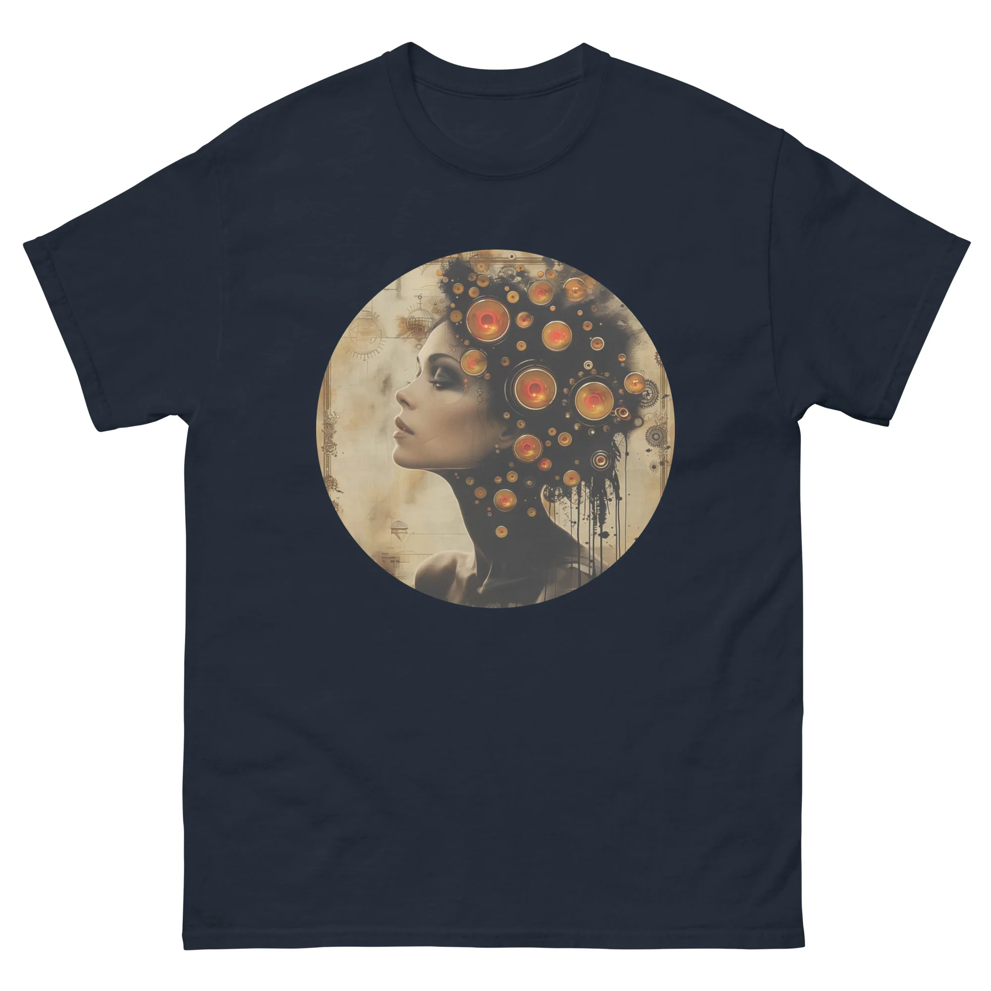 T — shirt Steampunk Girl Style - La Fille des Rouages - Image 3