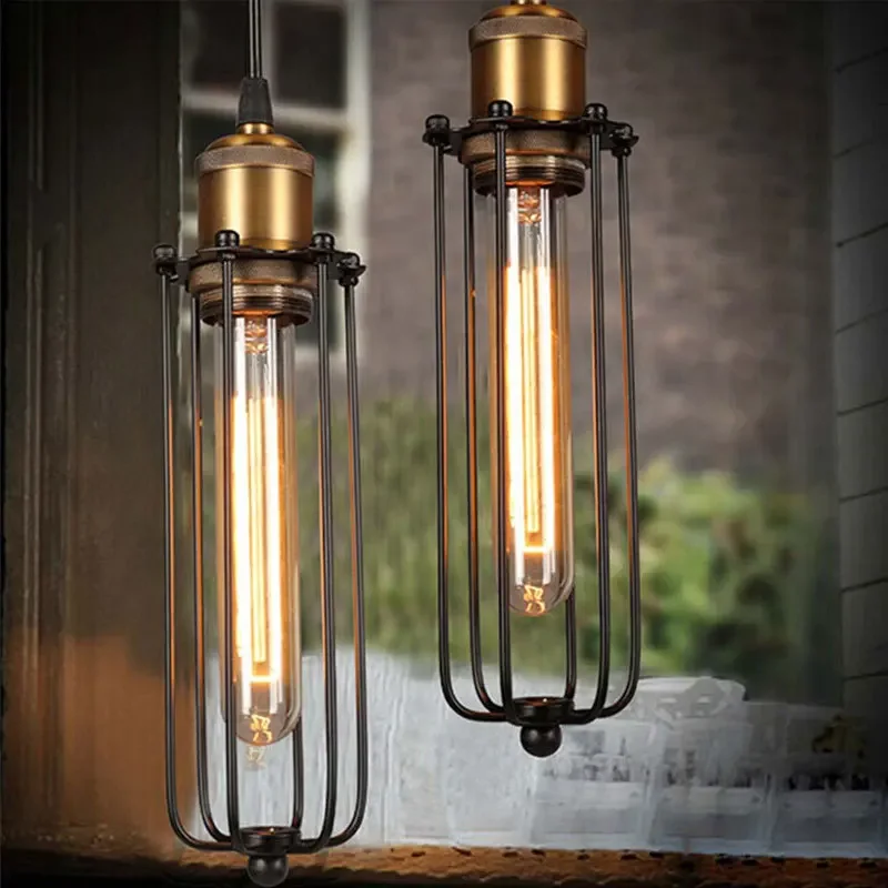 Suspension Steampunk Edison - Tube Industriel - Image 3