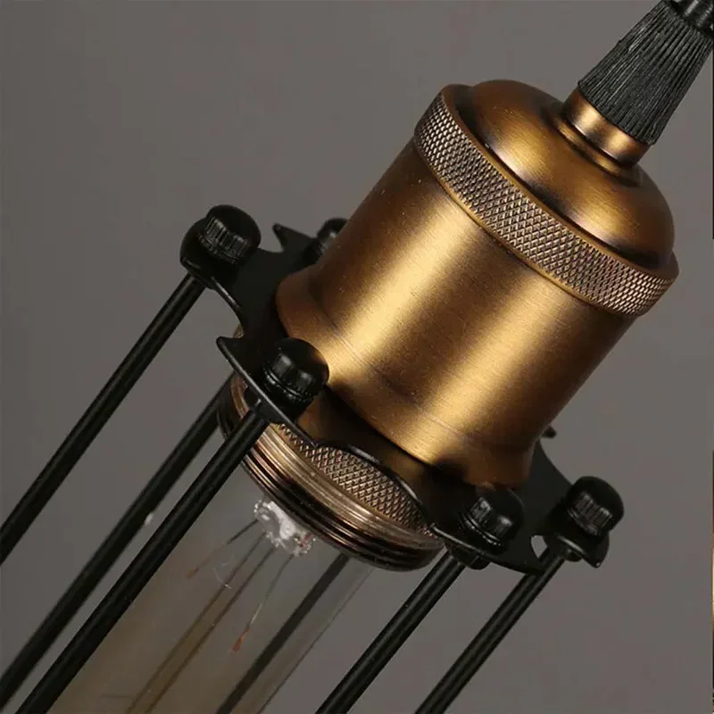 Suspension Steampunk Edison - Tube Industriel - Image 5