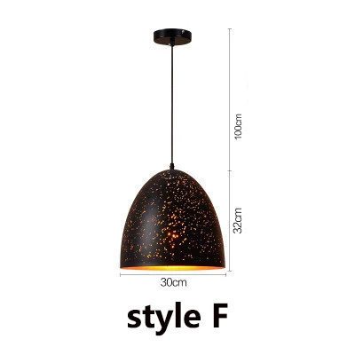 Suspension Vintage Steampunk en Fer Perforé - Constellation Industrielle - Image 5