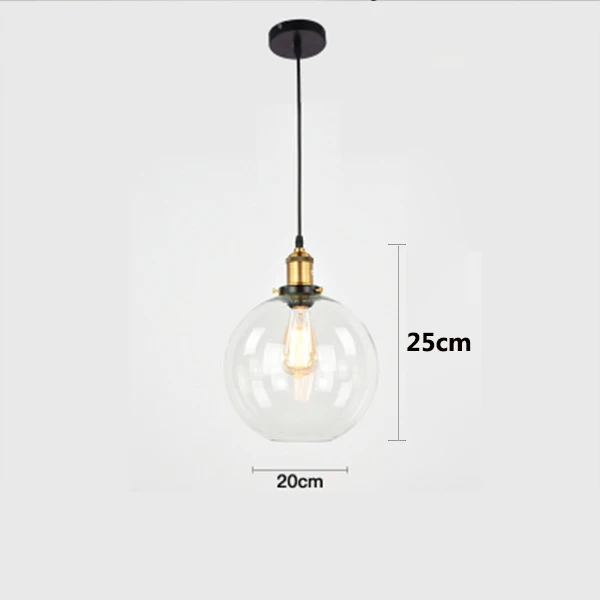 Suspension Vintage en Verre Ambré - Luminaire Steampunk Edison - Image 14