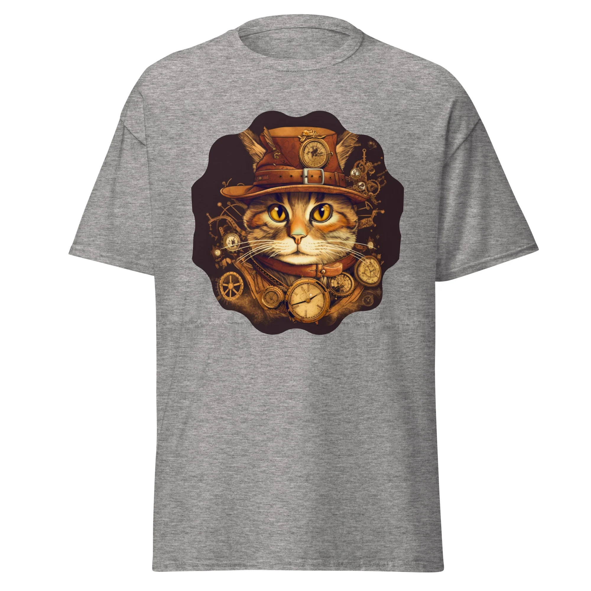 T — Shirt Chaton Vintage - Look Steampunk - Image 9