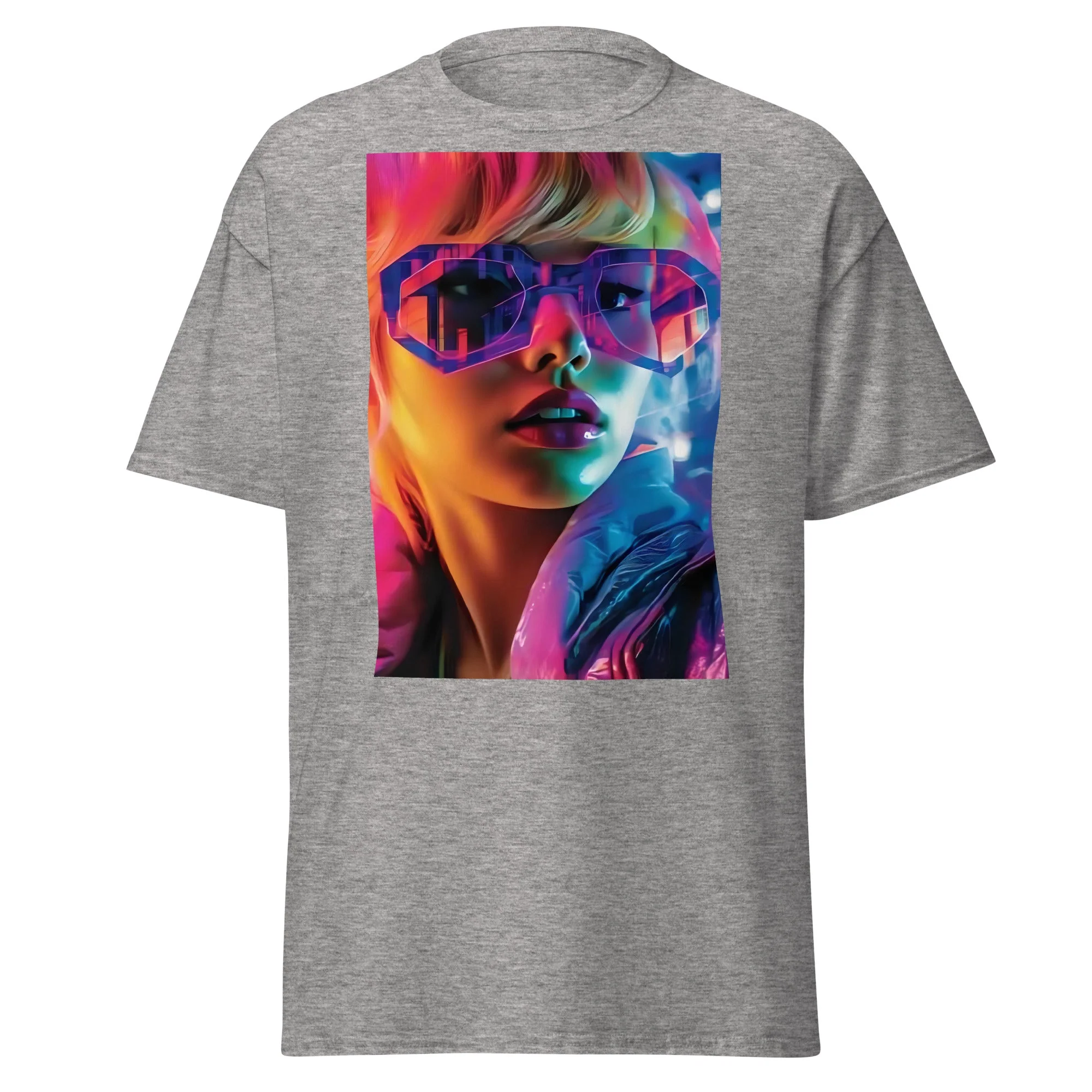T Shirt Cyberpunk — Néon Girl - Image 9