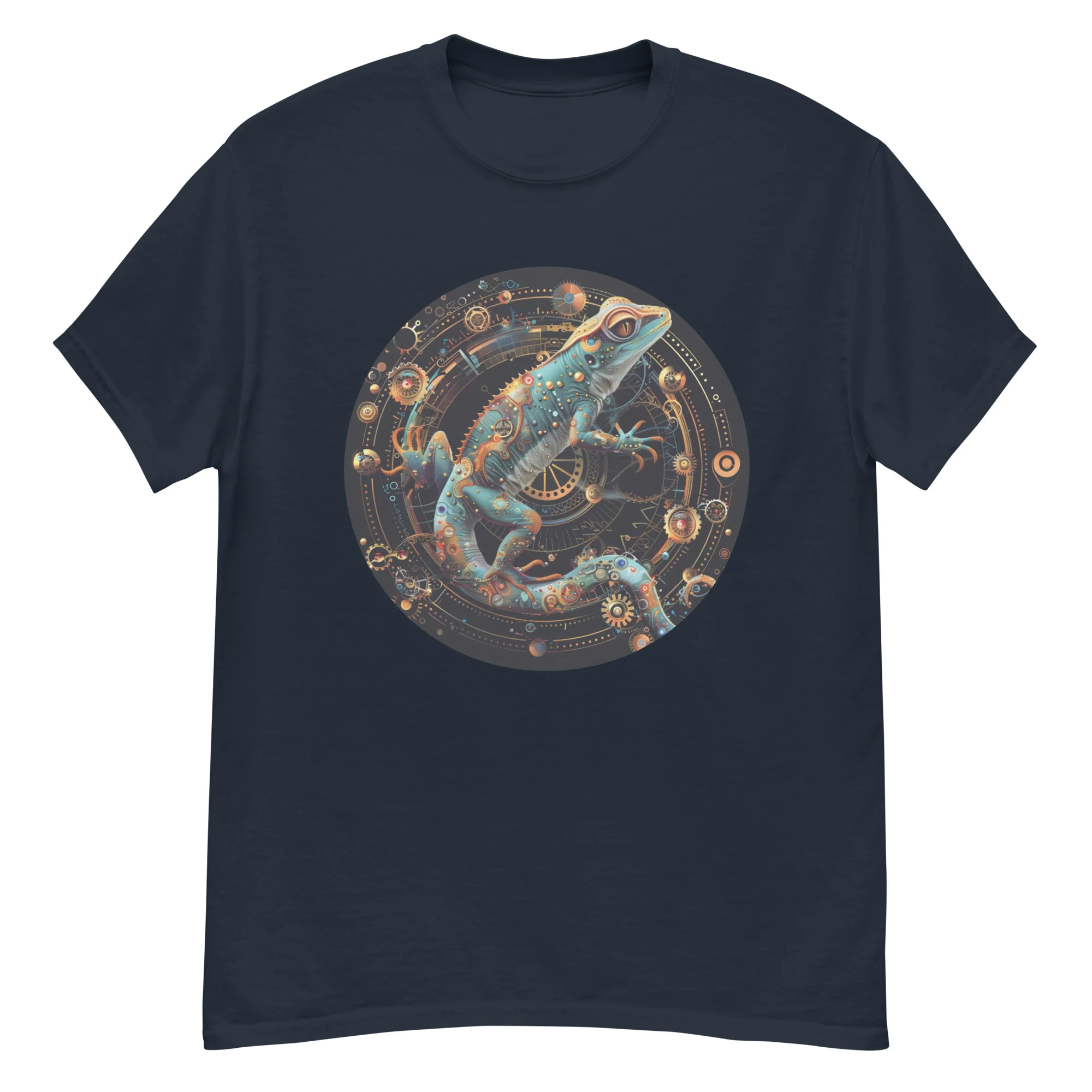 T — shirt Gecko Steampunk - Unisexe - Image 3