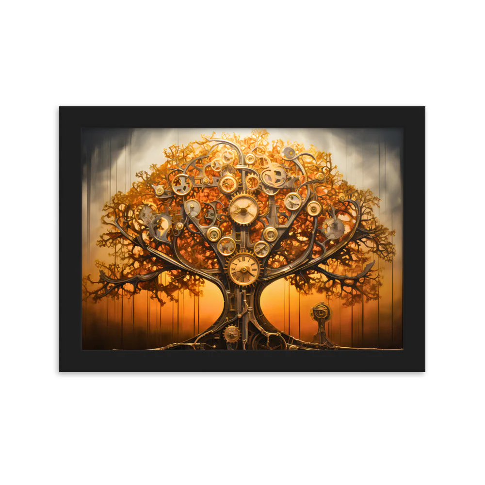 Tableau Arbre de Vie Steampunk - Image 10