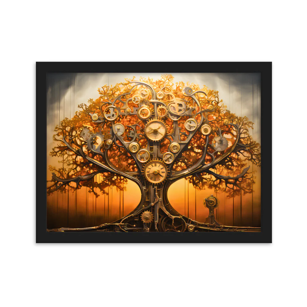 Tableau Arbre de Vie Steampunk - Image 12