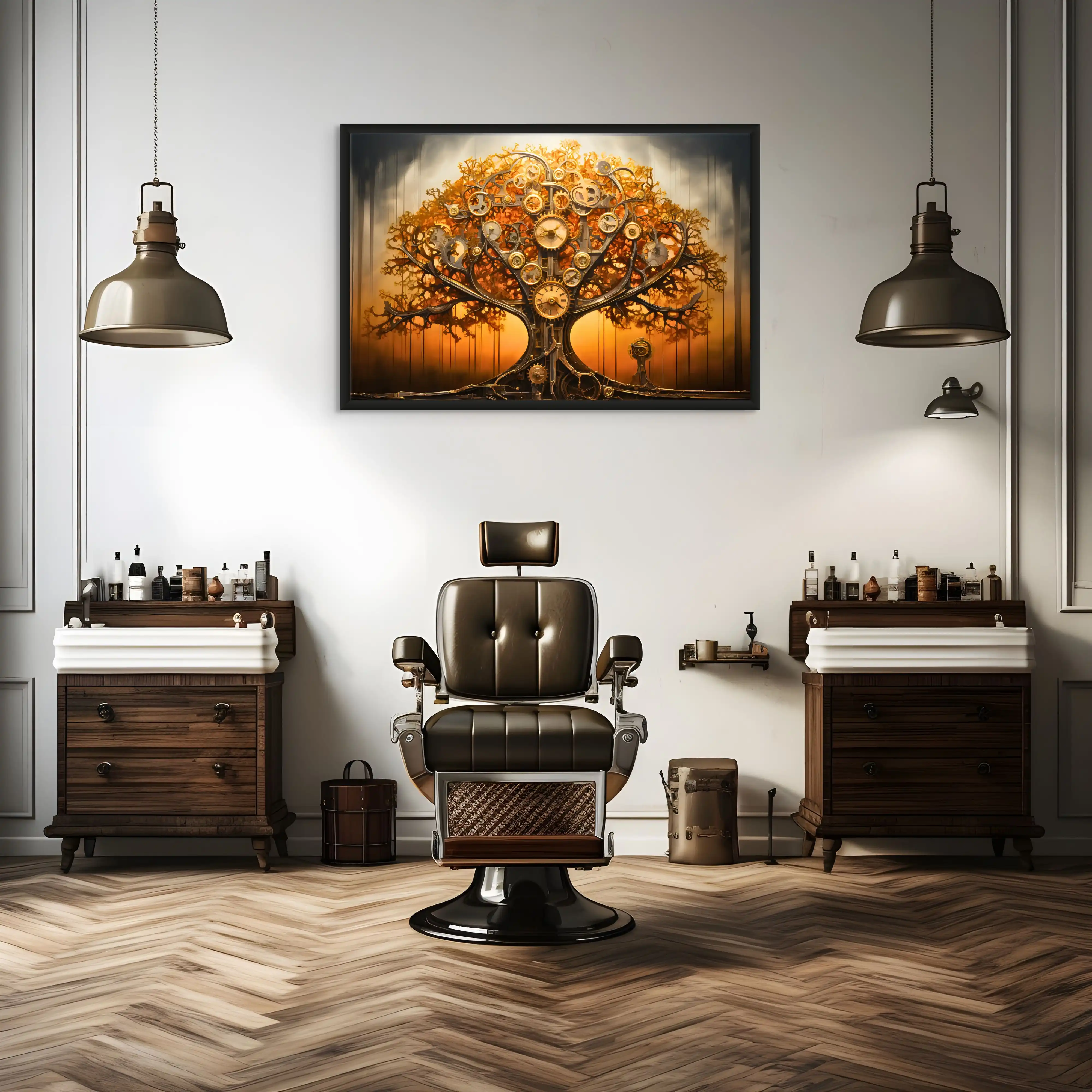 Tableau Arbre de Vie Steampunk - Image 3