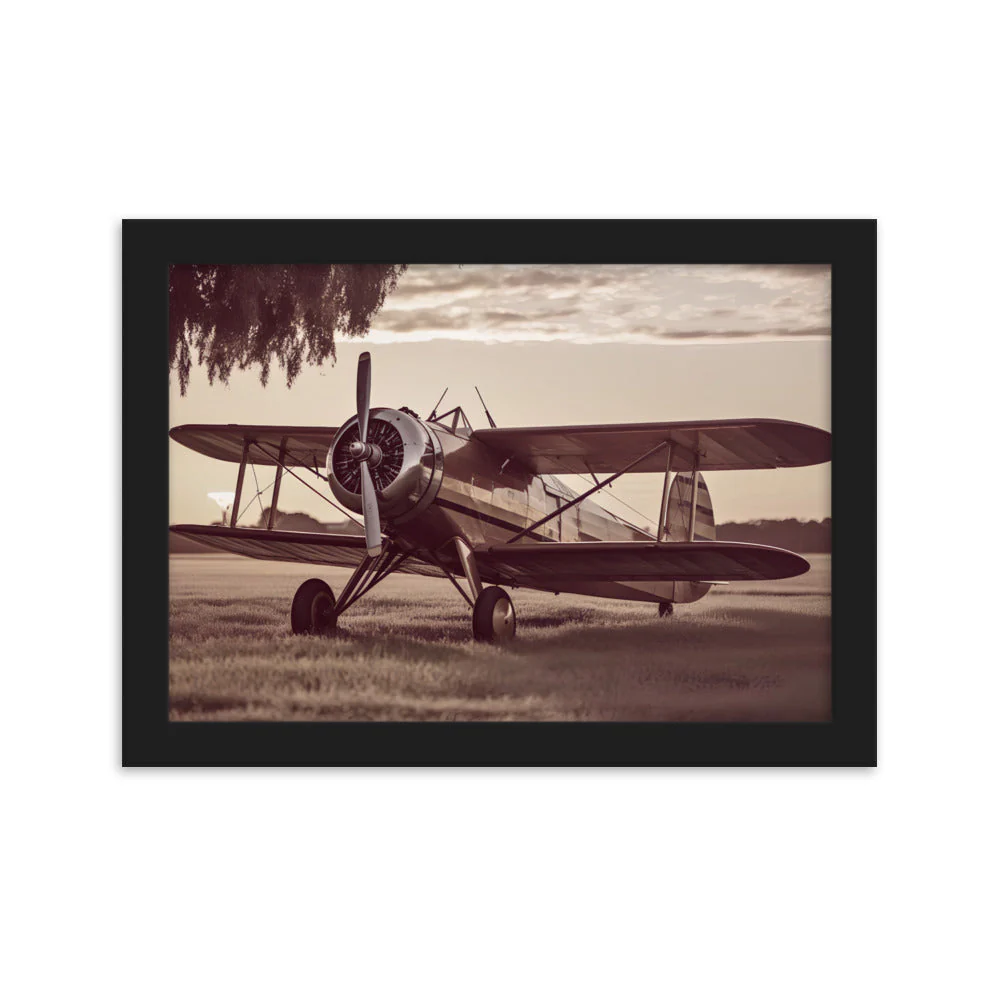 Tableau Avion Vintage - Image 3