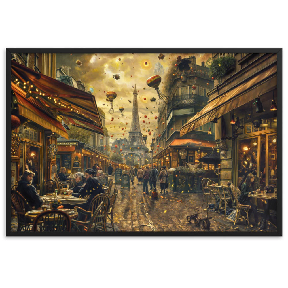 Tableau Bistrot — Paris Steampunk - Image 9