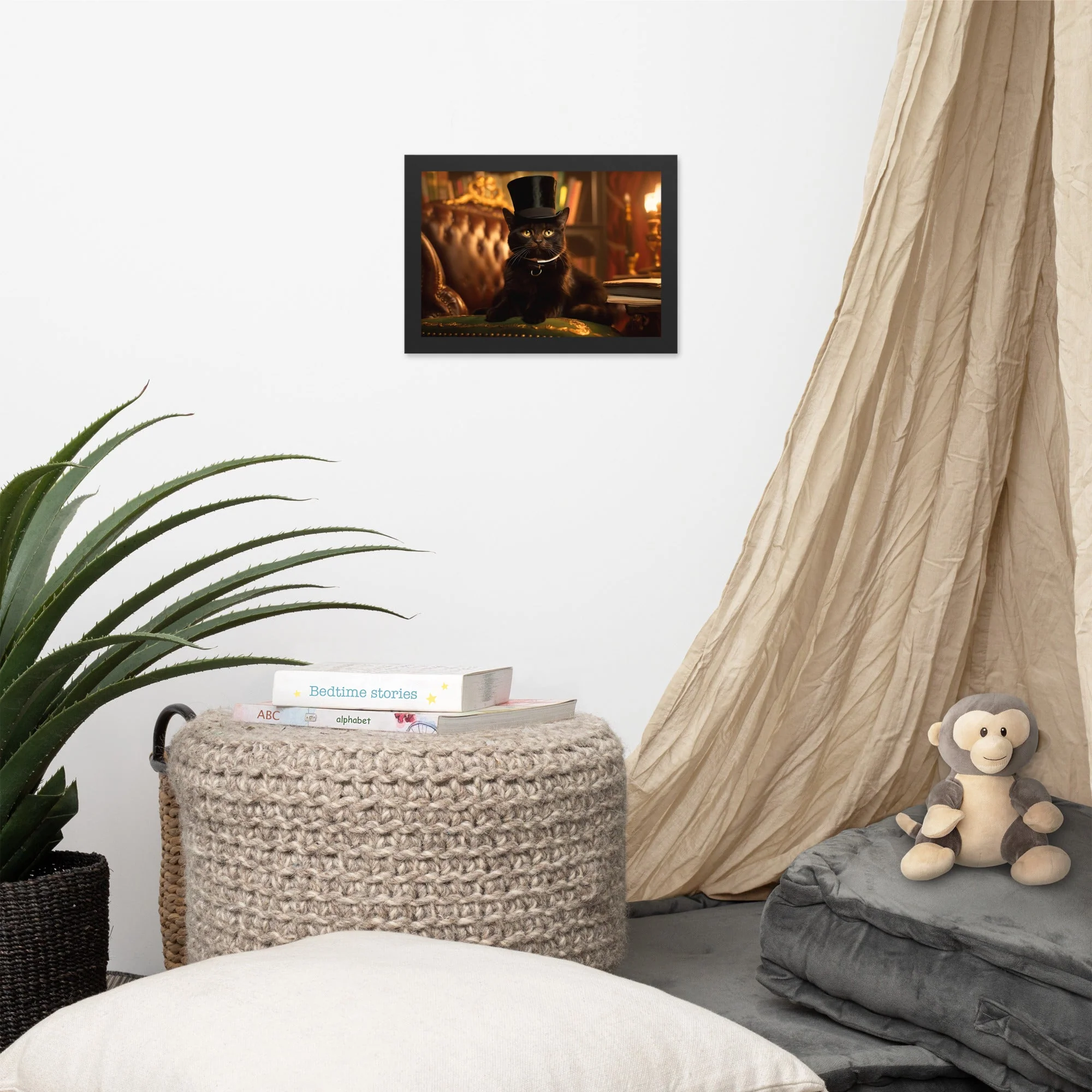 Tableau Chat Noir — Aristocrate - Image 7