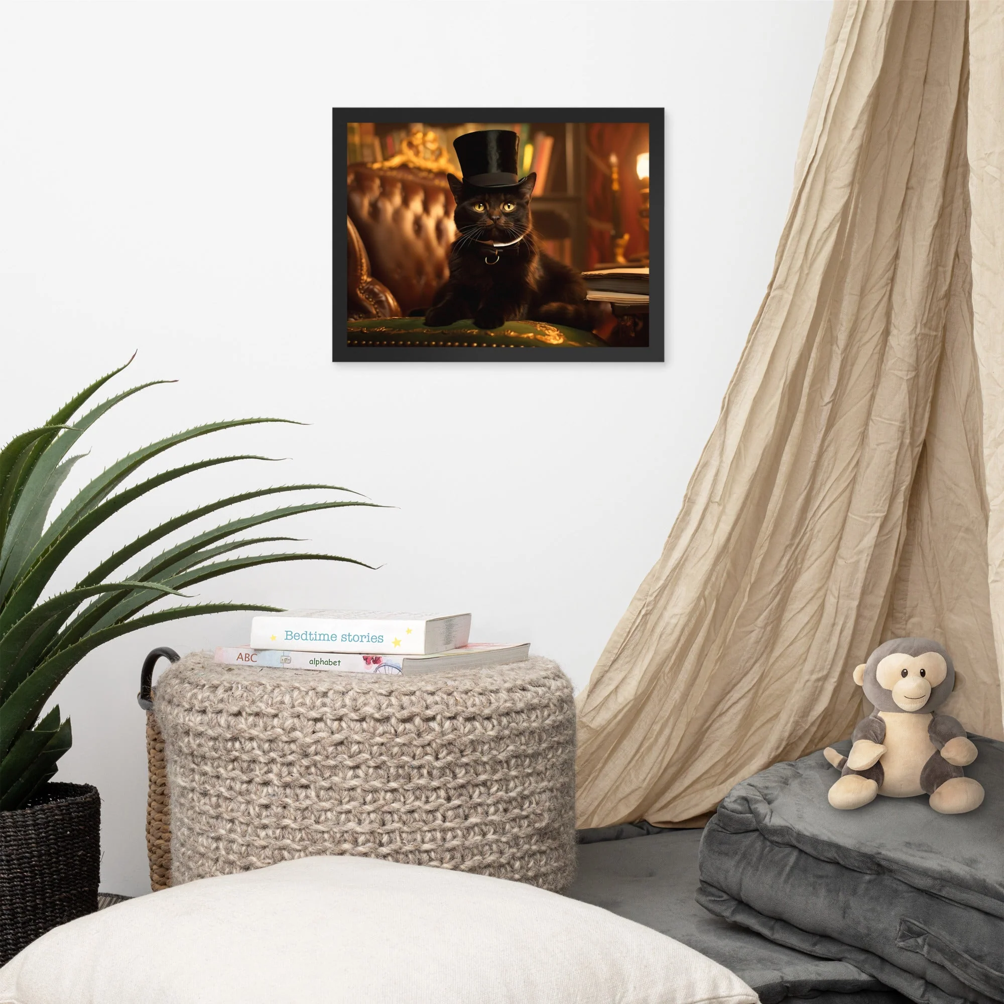 Tableau Chat Noir — Aristocrate - Image 9