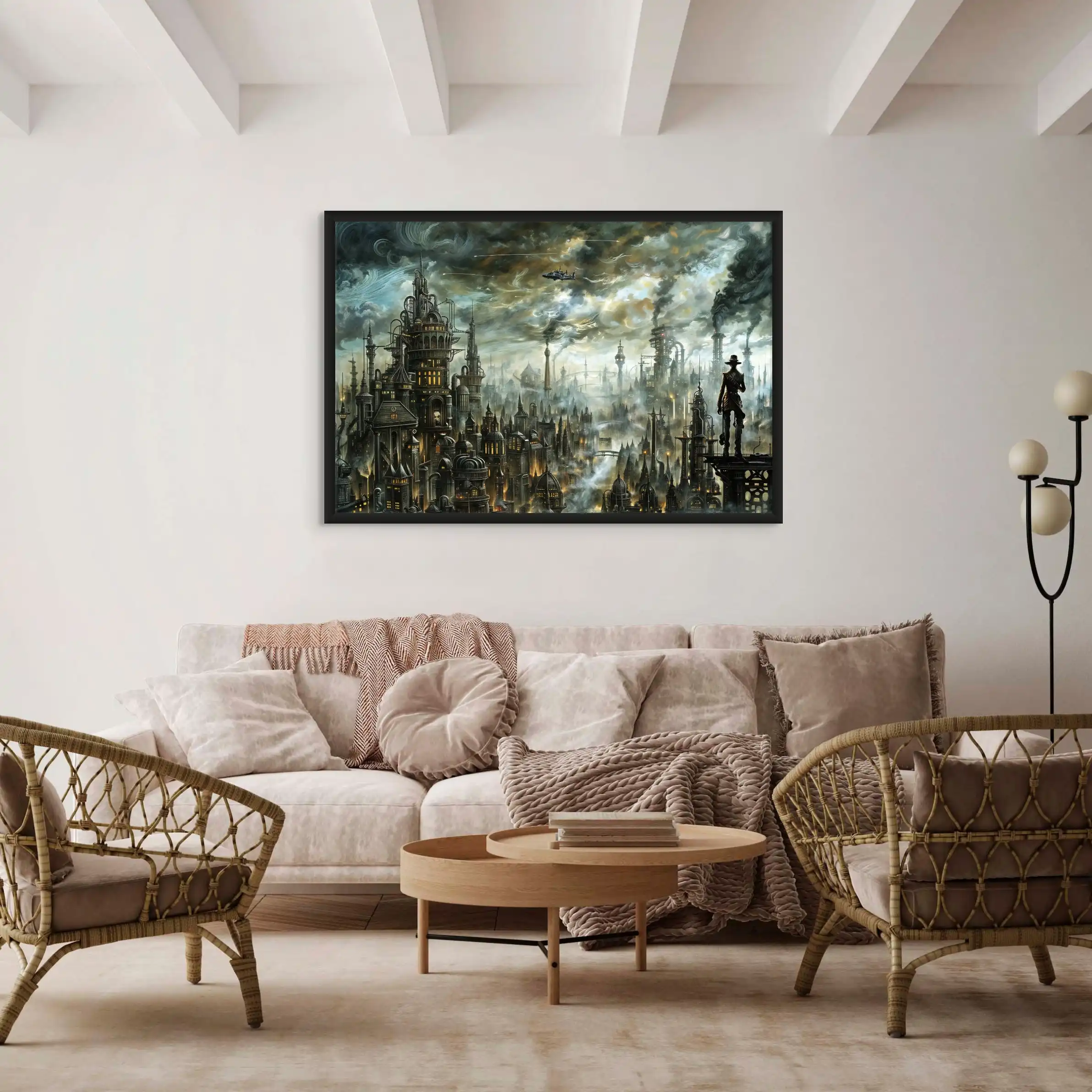 Tableau Déco Industriel — Steampunk Style