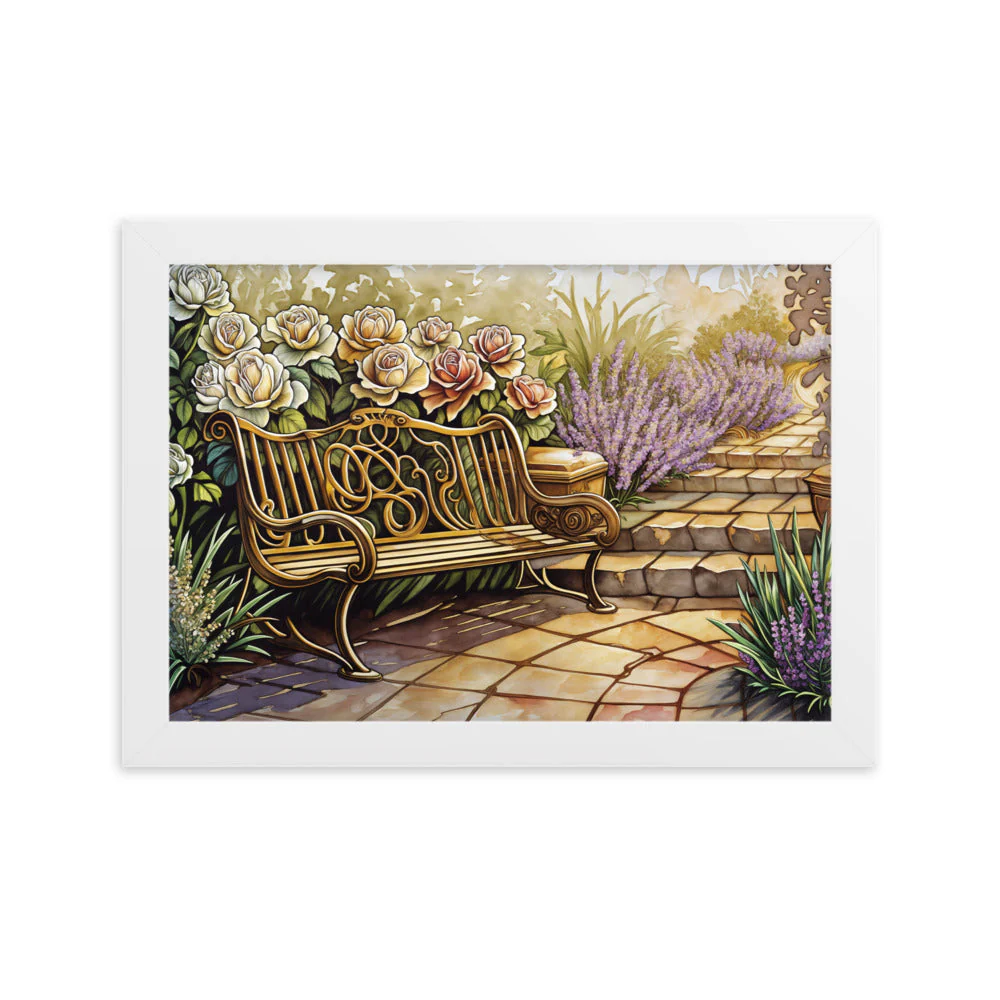 Tableau Fleurs Vintage — Jardin Anglais - Image 13