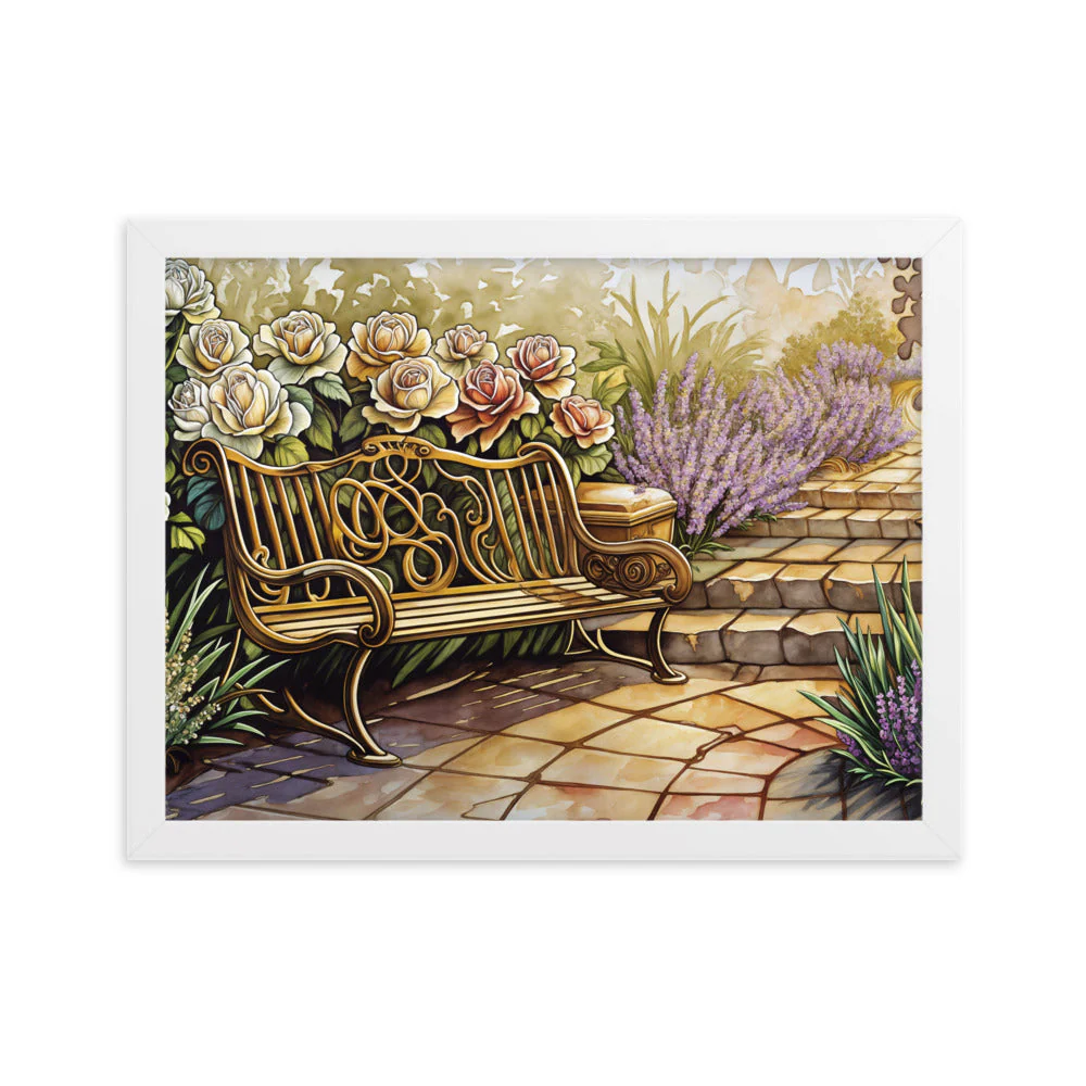 Tableau Fleurs Vintage — Jardin Anglais - Image 14