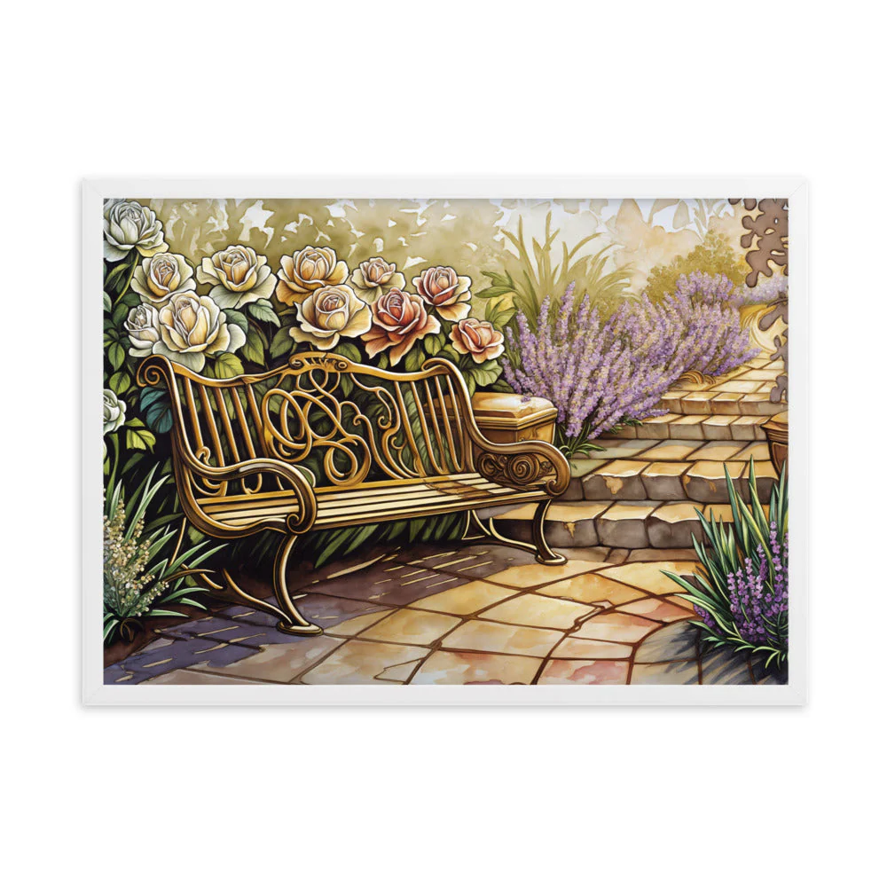 Tableau Fleurs Vintage — Jardin Anglais - Image 15