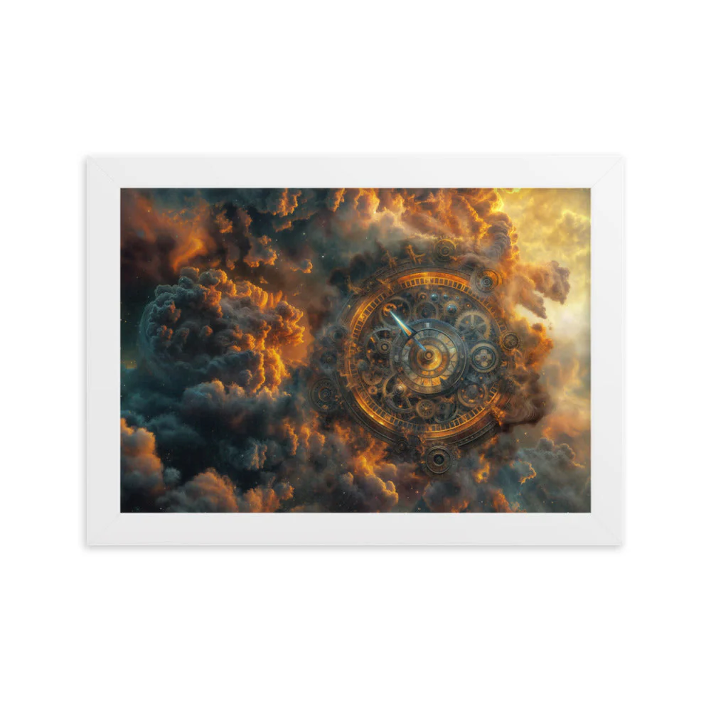 Tableau Horloge Steampunk — Hors du Temps - Image 10
