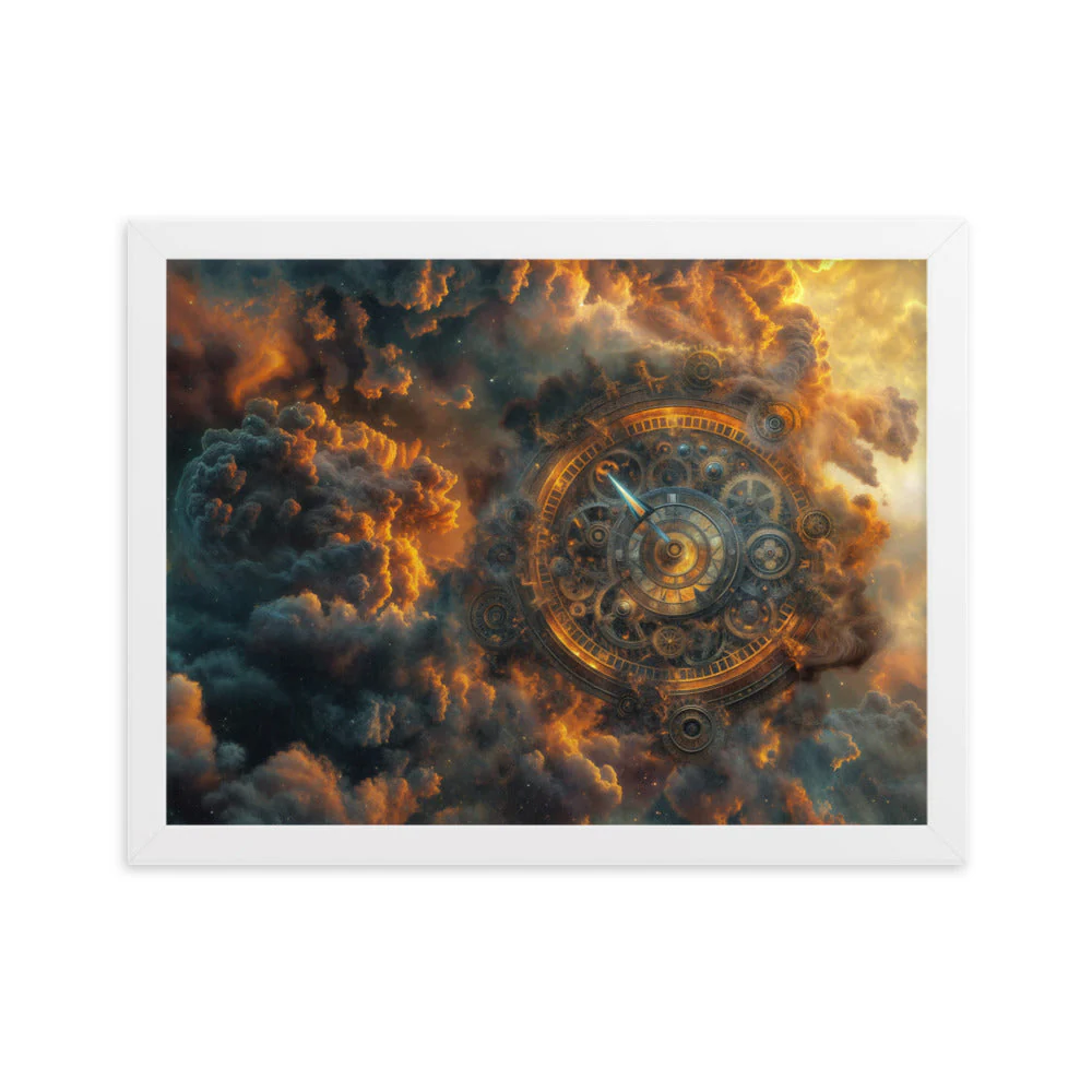 Tableau Horloge Steampunk — Hors du Temps - Image 11
