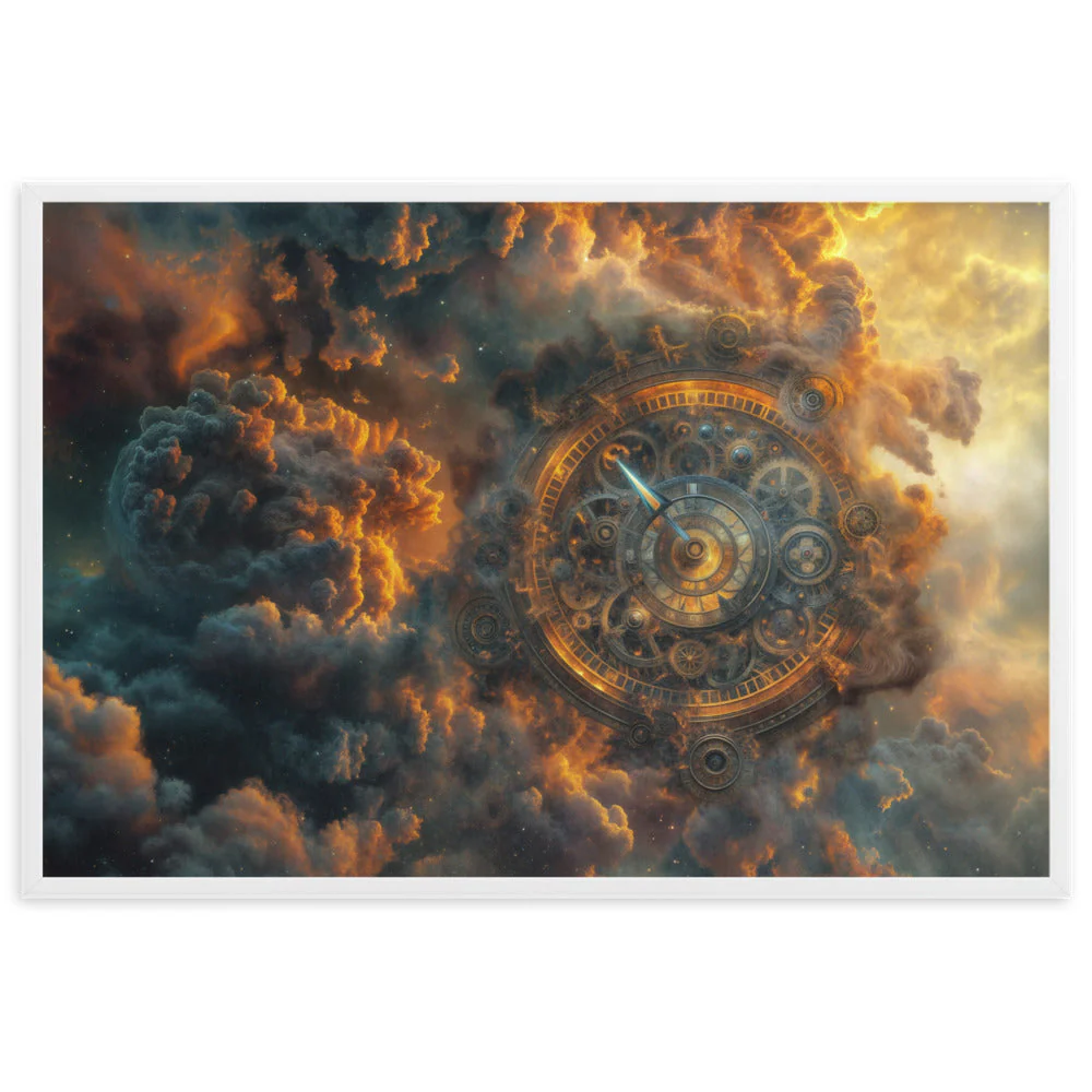 Tableau Horloge Steampunk — Hors du Temps - Image 5