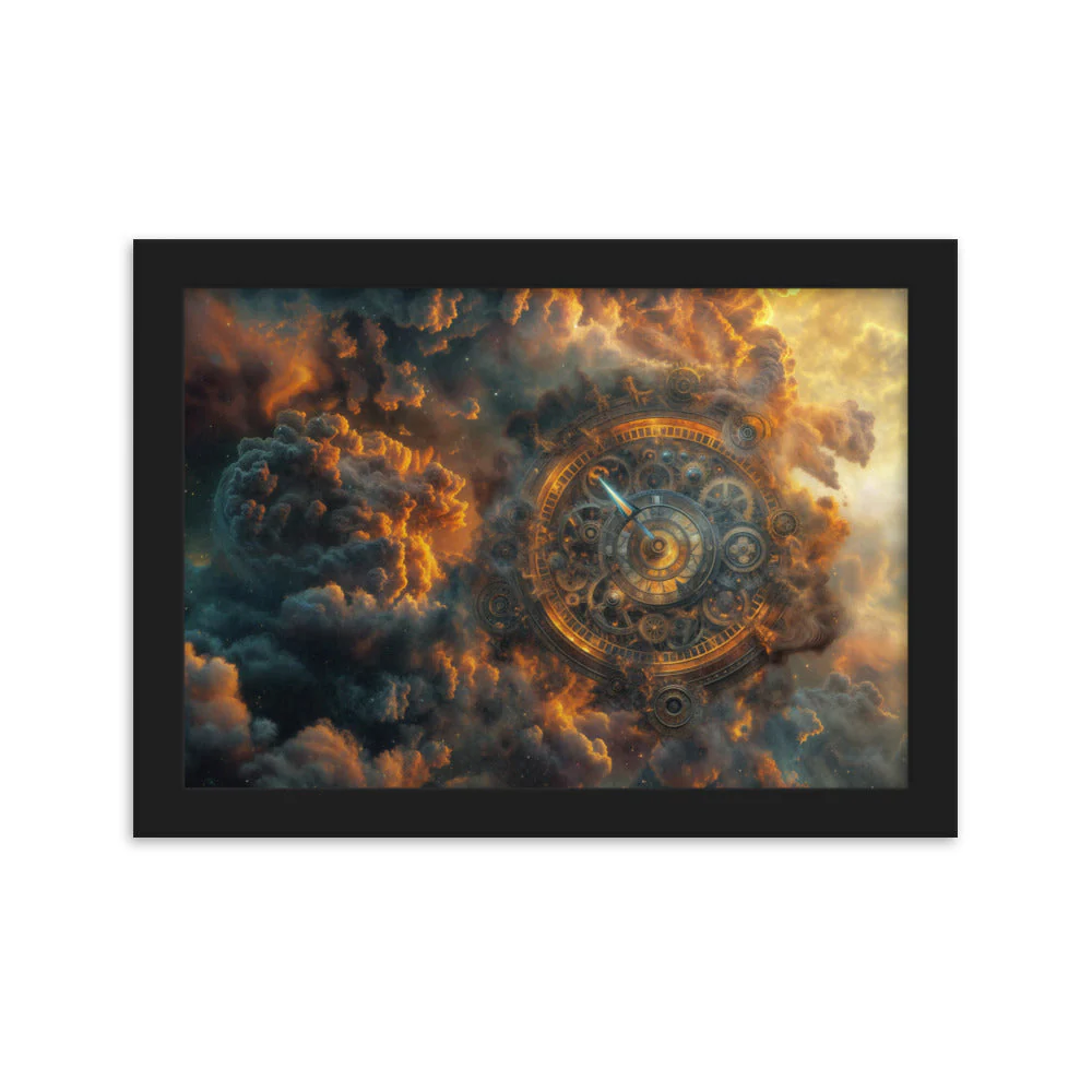 Tableau Horloge Steampunk — Hors du Temps - Image 6