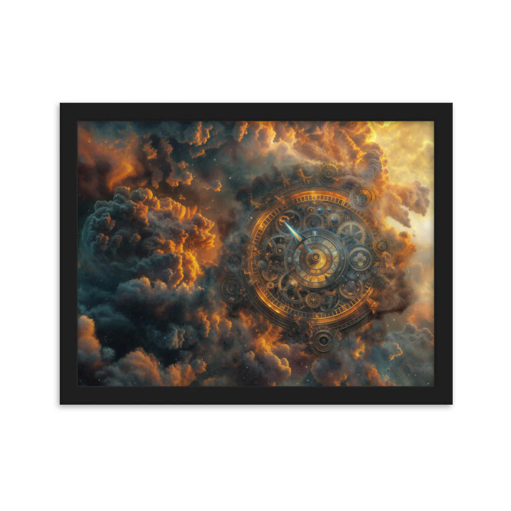 Tableau Horloge Steampunk — Hors du Temps - Image 7