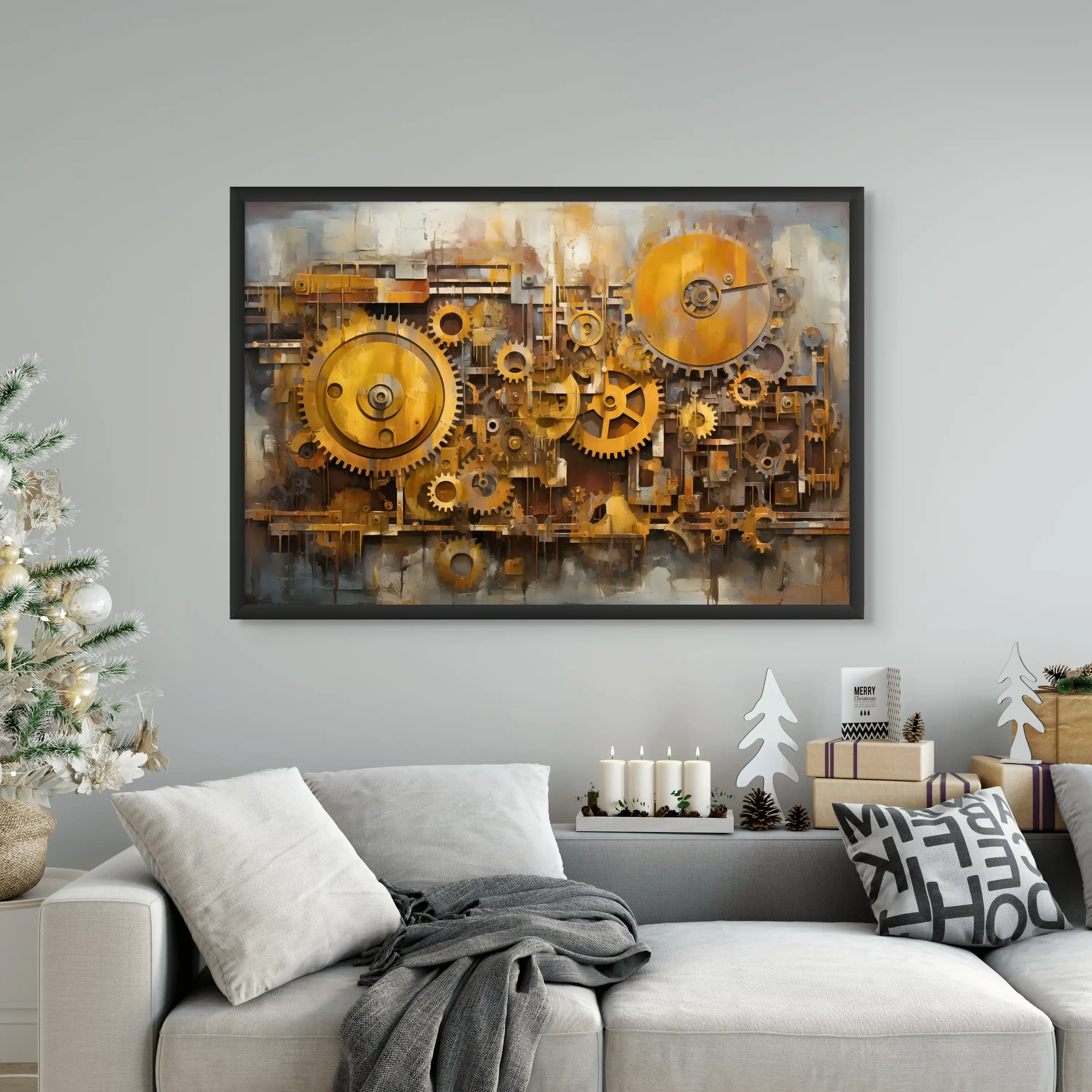 Tableau Indus Steampunk - Image 4