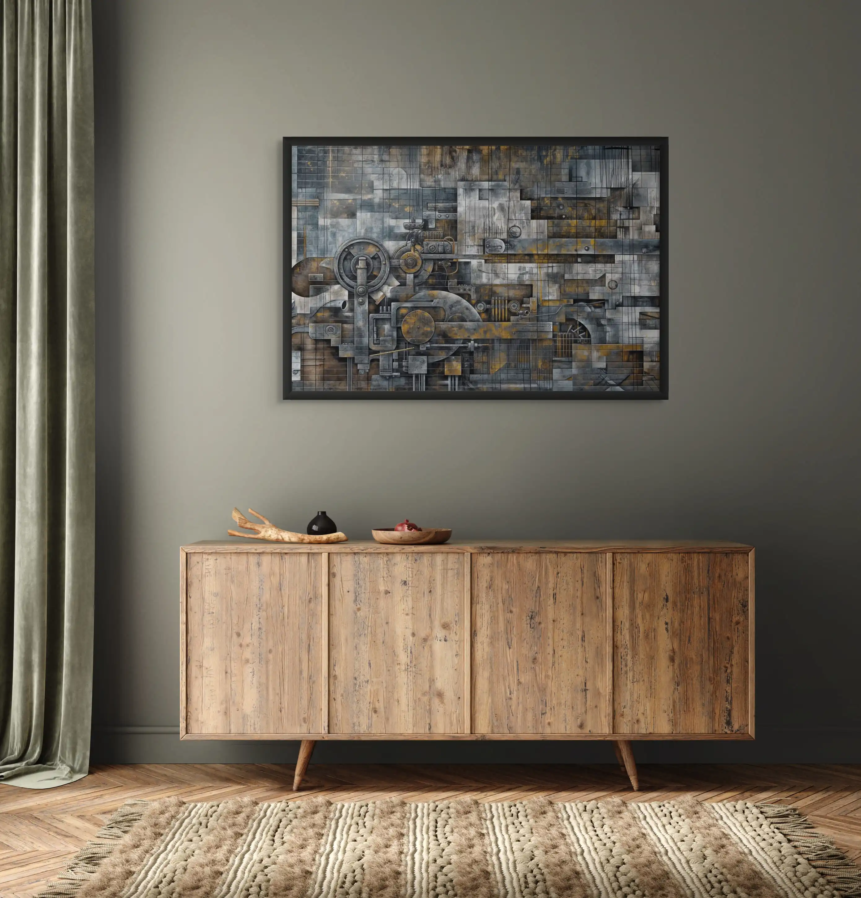 Tableau Industriel Chic — Âge d'Or Industriel - Image 3