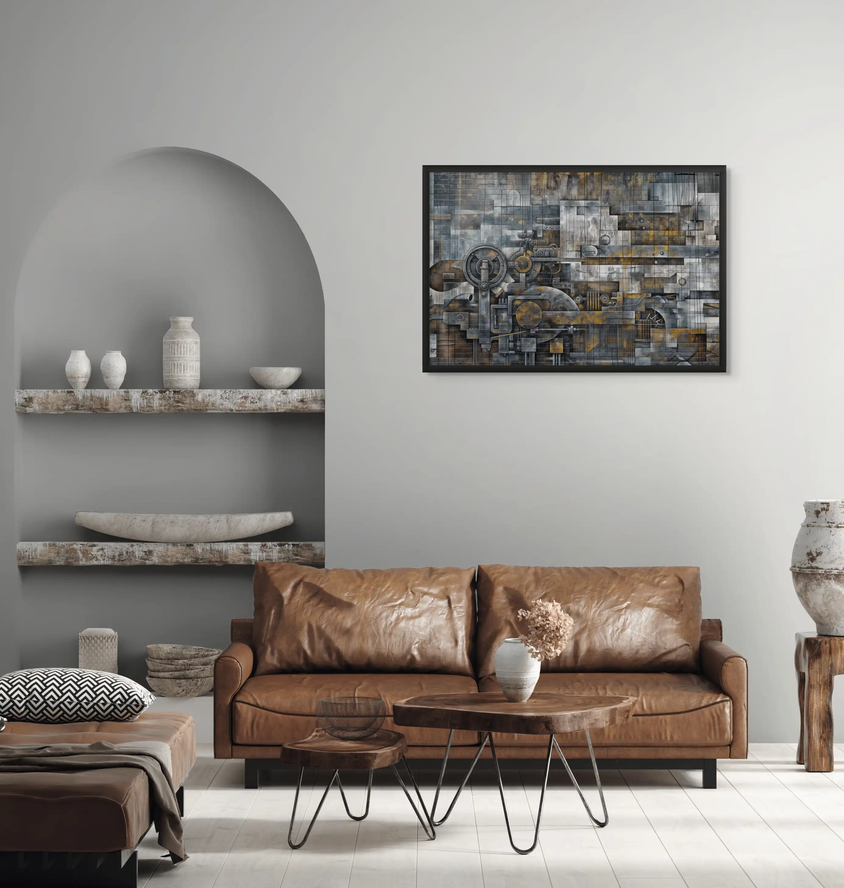 Tableau Industriel Chic — Âge d'Or Industriel - Image 4