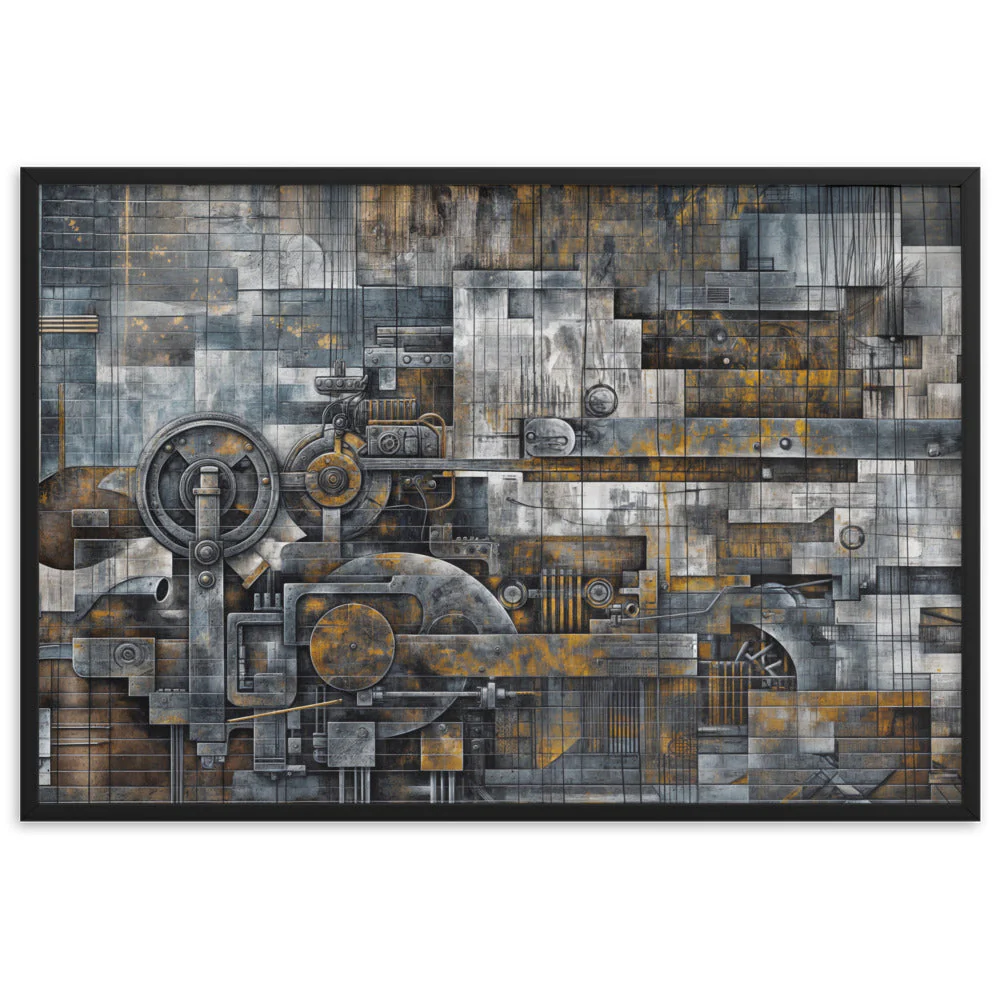 Tableau Industriel Chic — Âge d'Or Industriel - Image 5