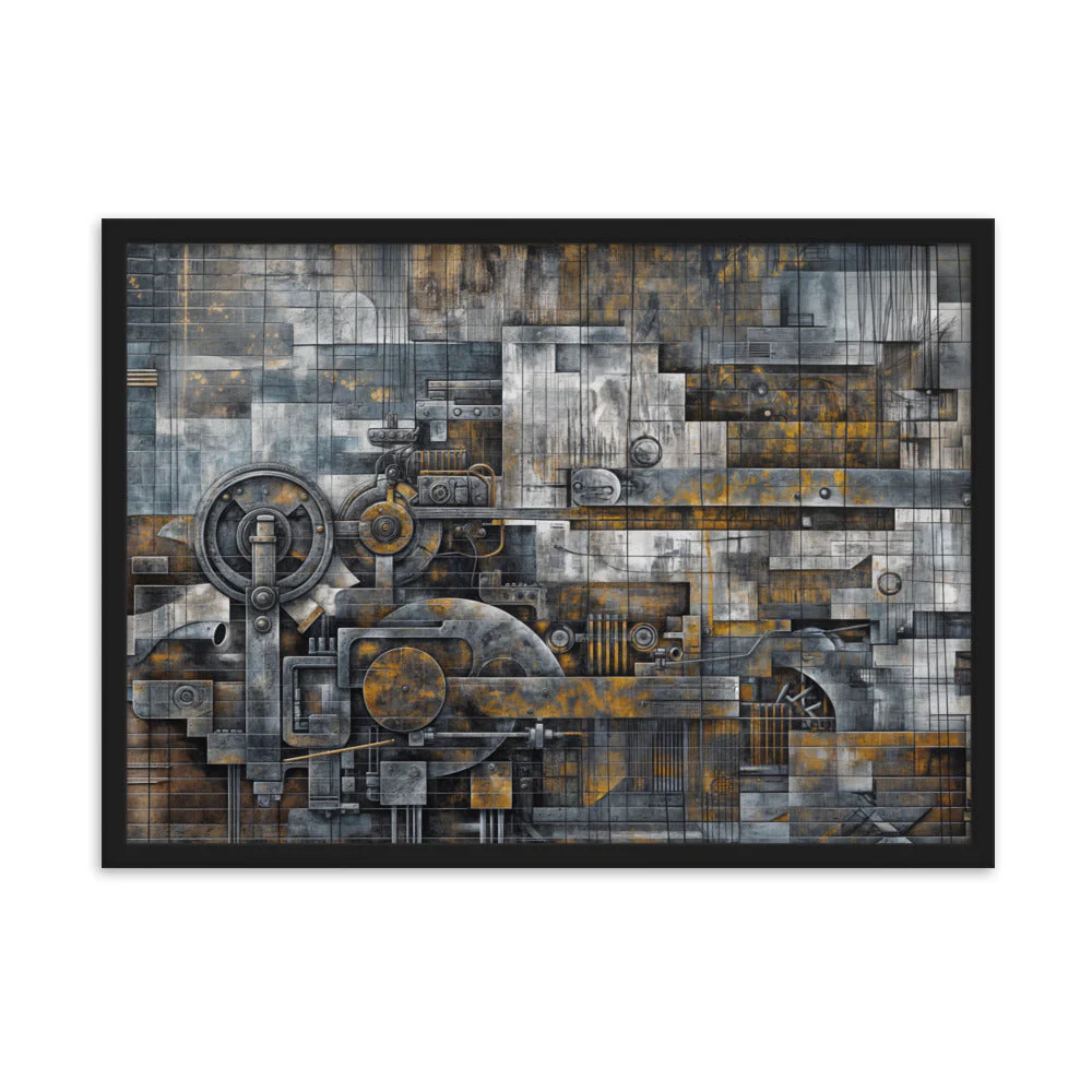Tableau Industriel Chic — Âge d'Or Industriel - Image 8