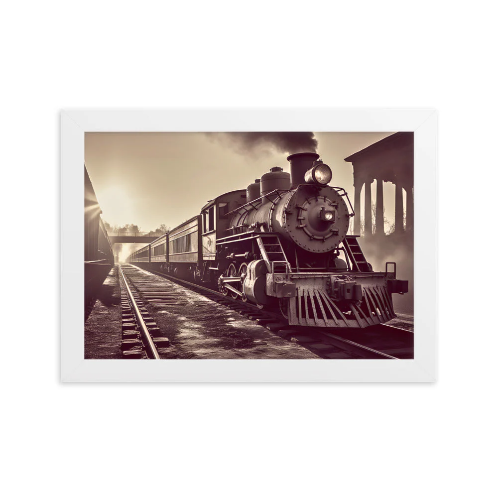 Tableau Locomotive Vintage - Image 10