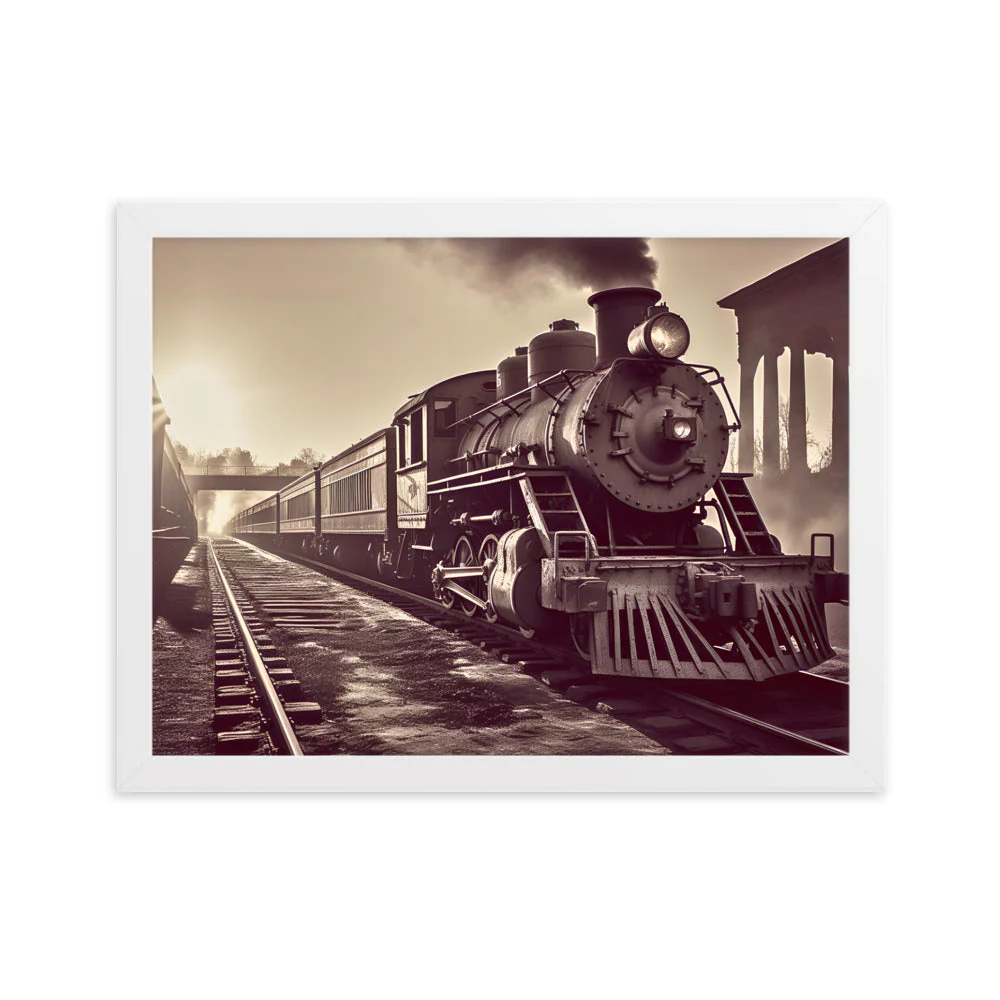 Tableau Locomotive Vintage - Image 11