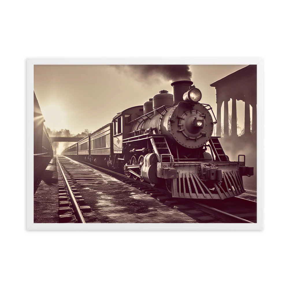 Tableau Locomotive Vintage - Image 12