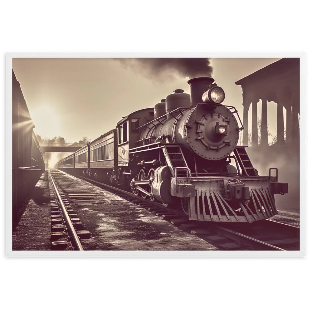 Tableau Locomotive Vintage - Image 5
