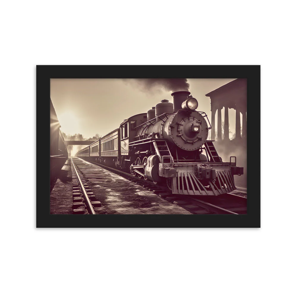 Tableau Locomotive Vintage - Image 6