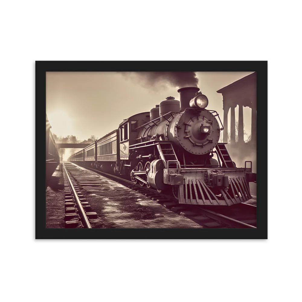 Tableau Locomotive Vintage - Image 7
