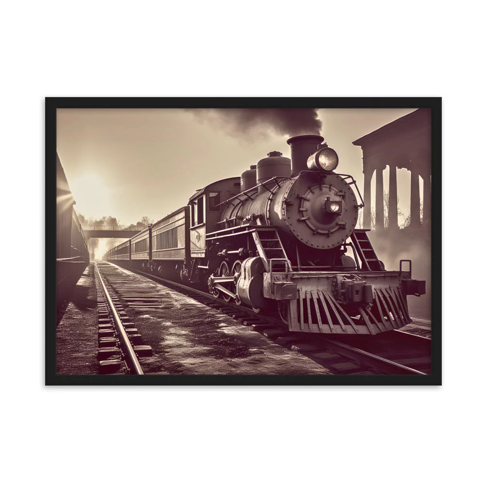 Tableau Locomotive Vintage - Image 8