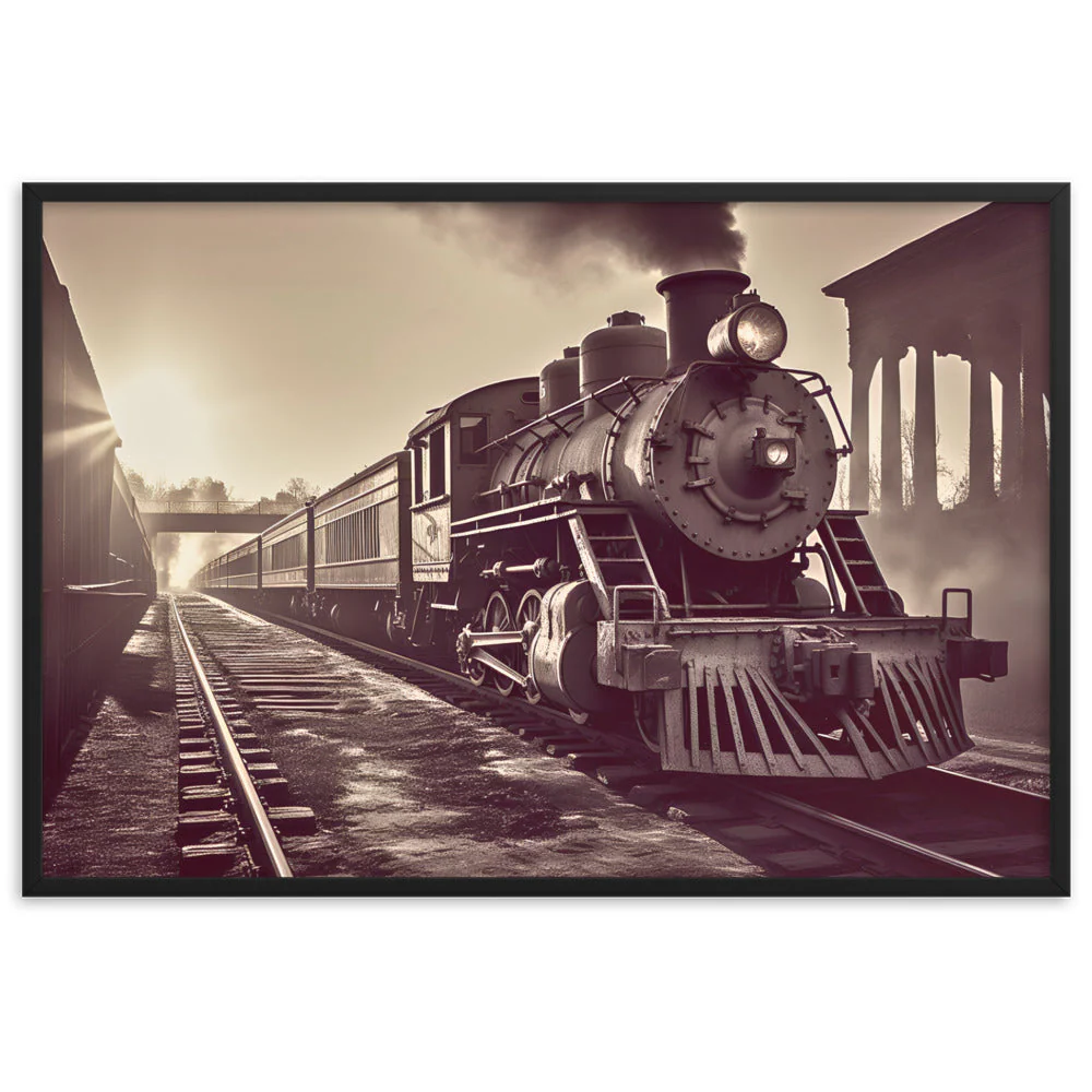 Tableau Locomotive Vintage - Image 9