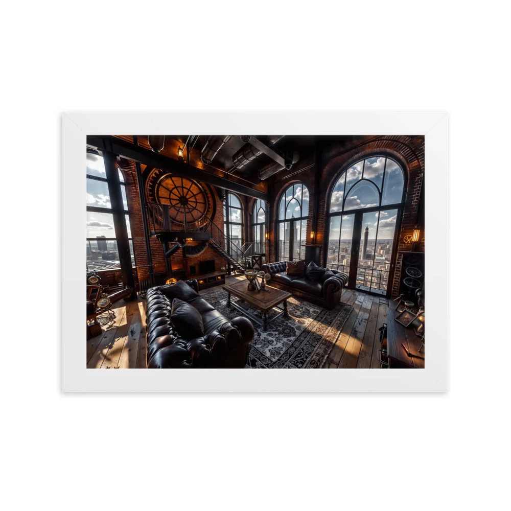 Tableaux de Style Loft — New-Yorkais Steampunk - Image 10