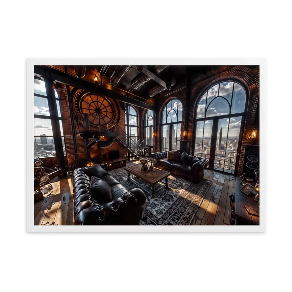 Tableaux de Style Loft — New-Yorkais Steampunk - Image 12